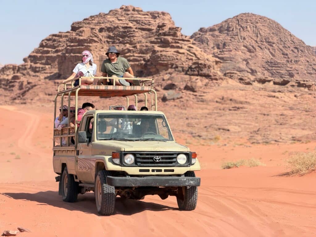 jeep tour wadi rum trip