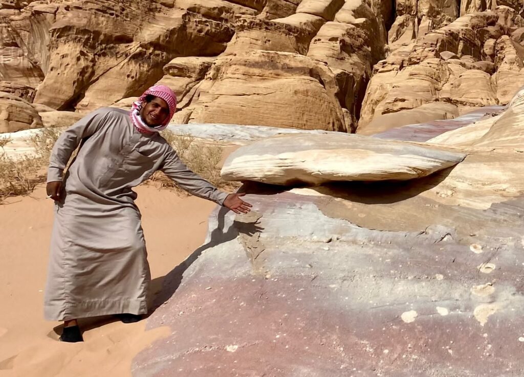 White Desert in Wadi Rum